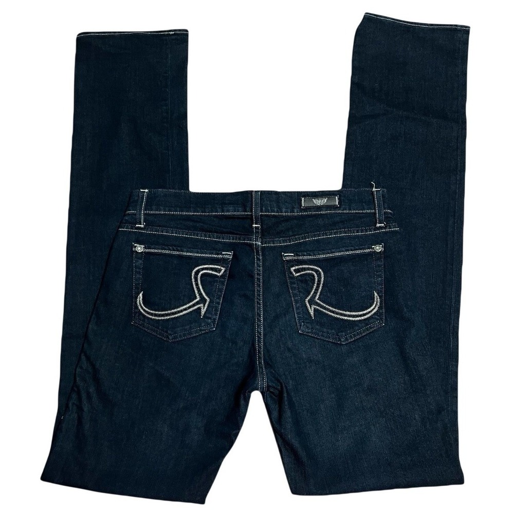 Y2K Rock & Republic Dark Wash Denim Jeans, Waist Size 28‎ in